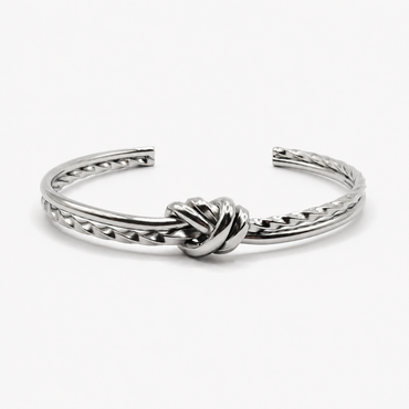 Braided Knot Cuff Bracelet