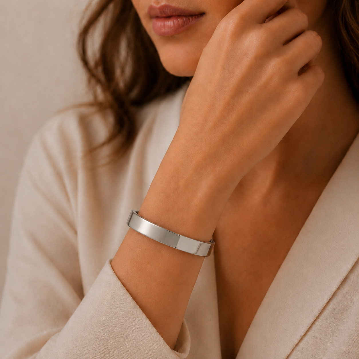 Classic Stainless Steel Bangle