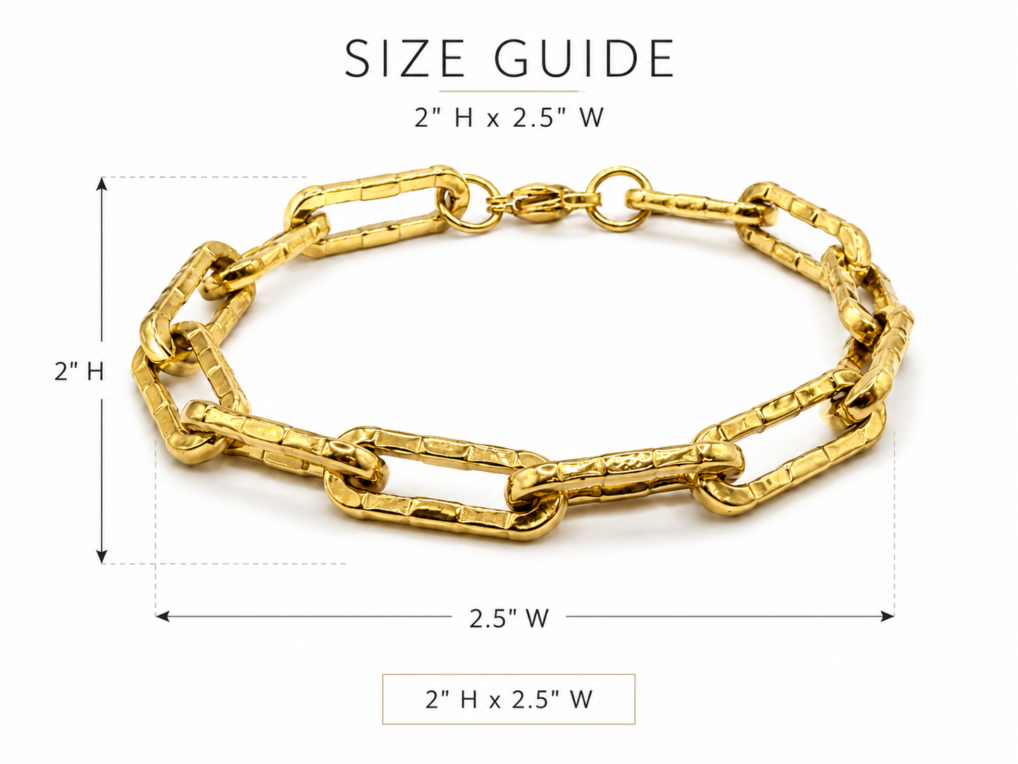 Bold Link Chain Bracelet