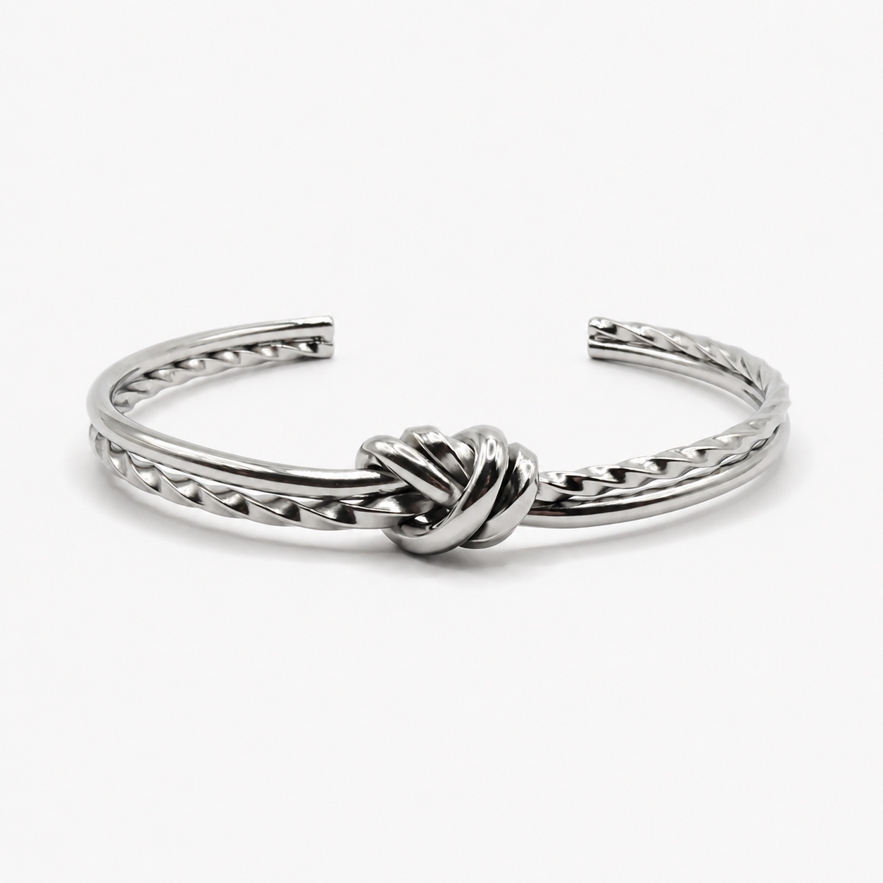 Braided Knot Cuff Bracelet