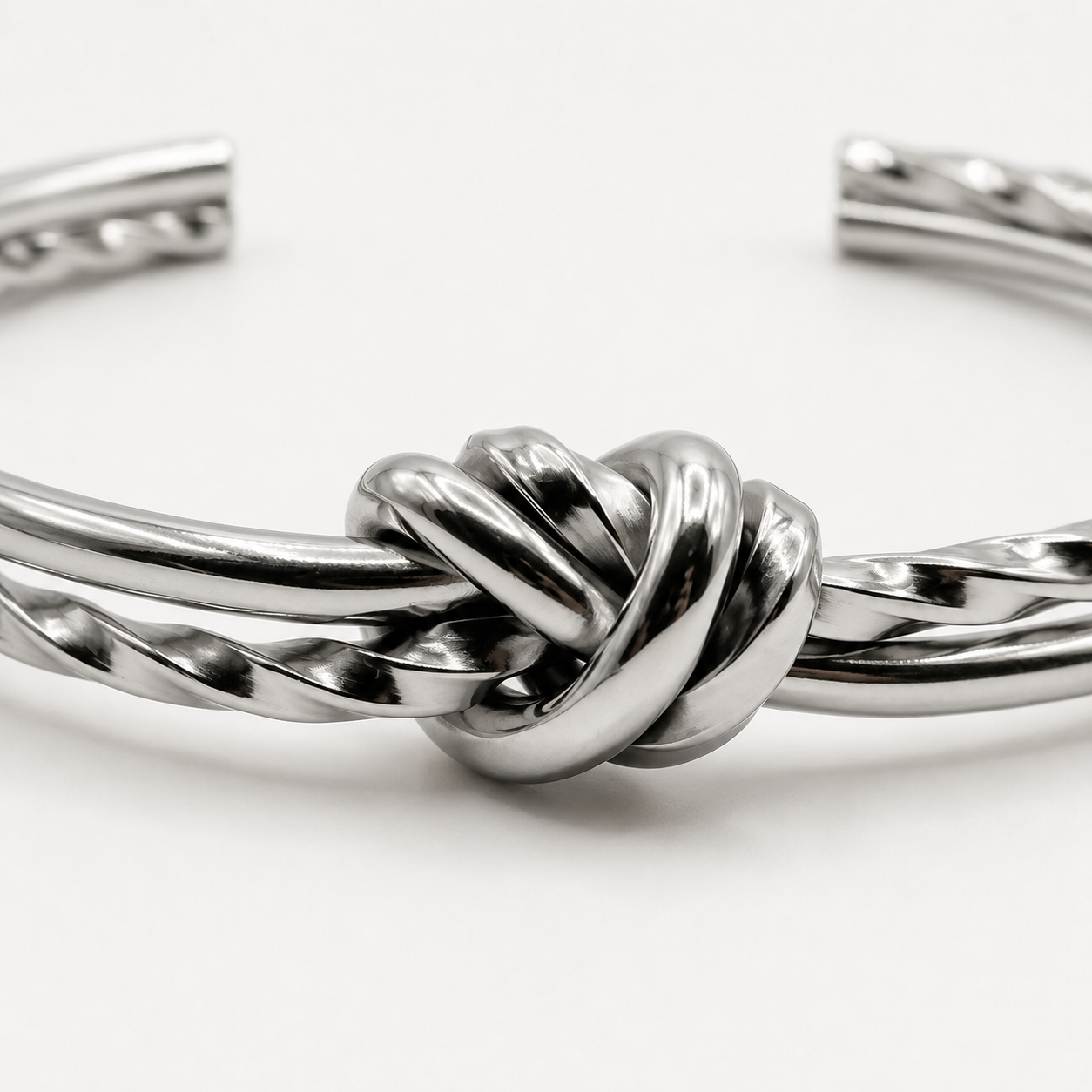 Braided Knot Cuff Bracelet