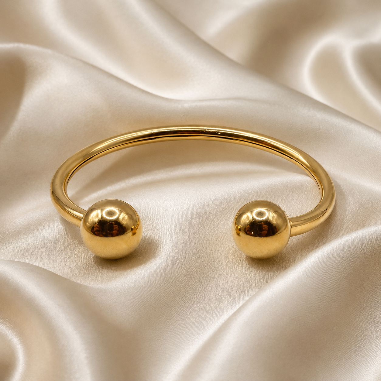 Classic Sphere Cuff Bracelet