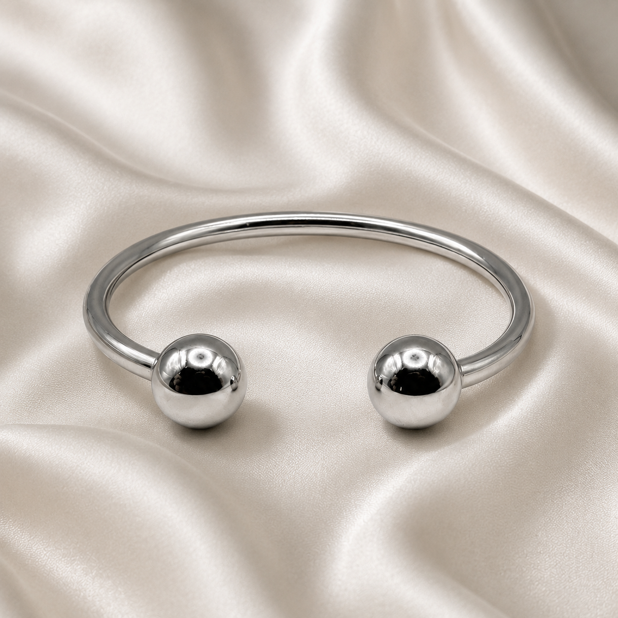Classic Sphere Cuff Bracelet