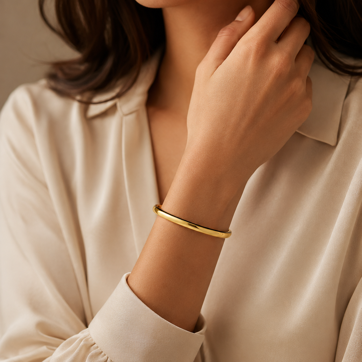 Classic Stainless Steel Bangle