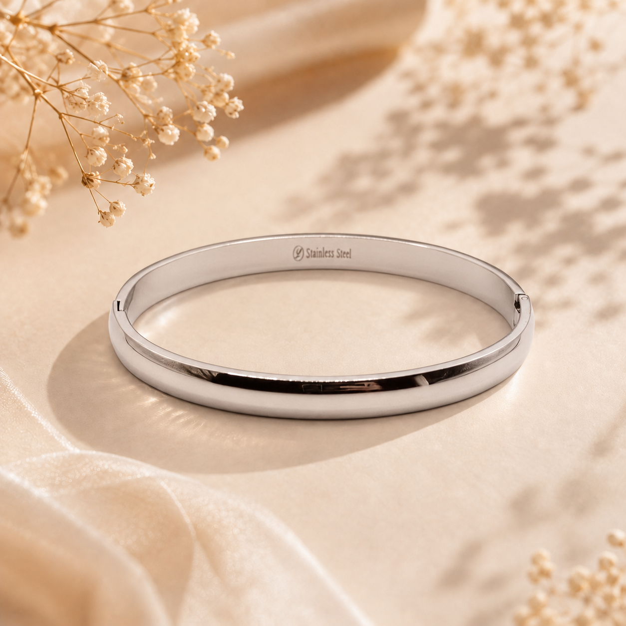 Classic Stainless Steel Bangle