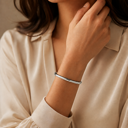Classic Stainless Steel Bangle