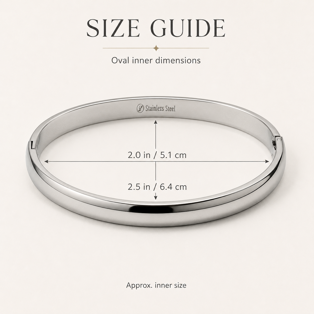 Classic Stainless Steel Bangle