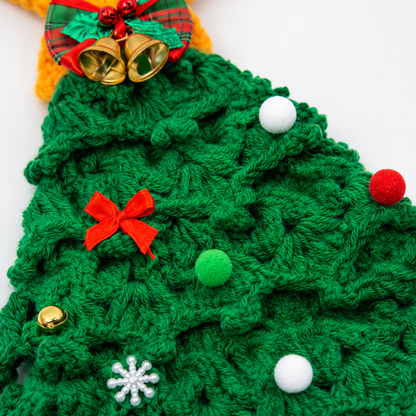 Handmade X’Mas Tree Crochet Hat
