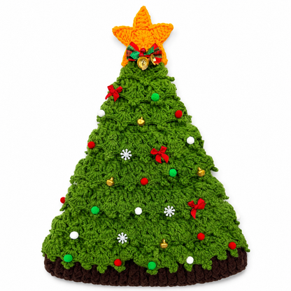 Handmade X’Mas Tree Crochet Hat