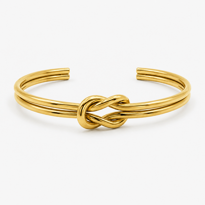 Infinity Knot Cuff Bracelet