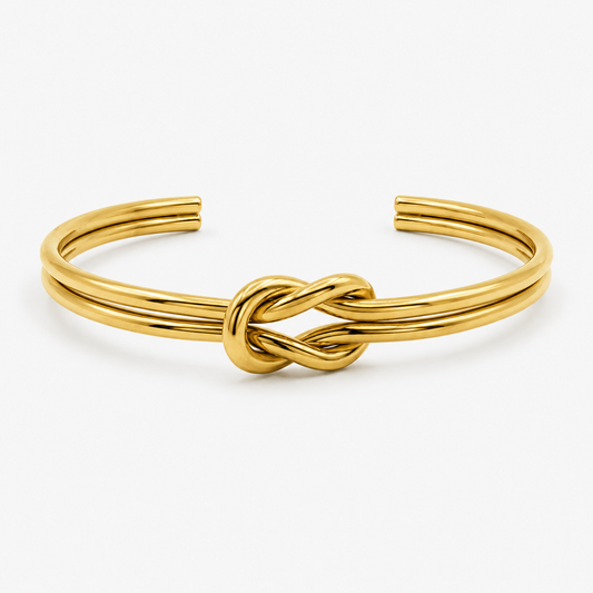 Infinity Knot Cuff Bracelet