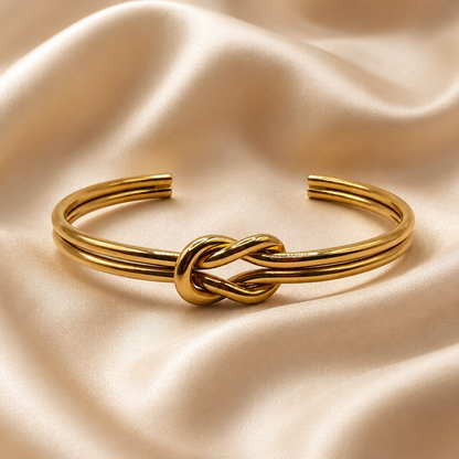 Infinity Knot Cuff Bracelet