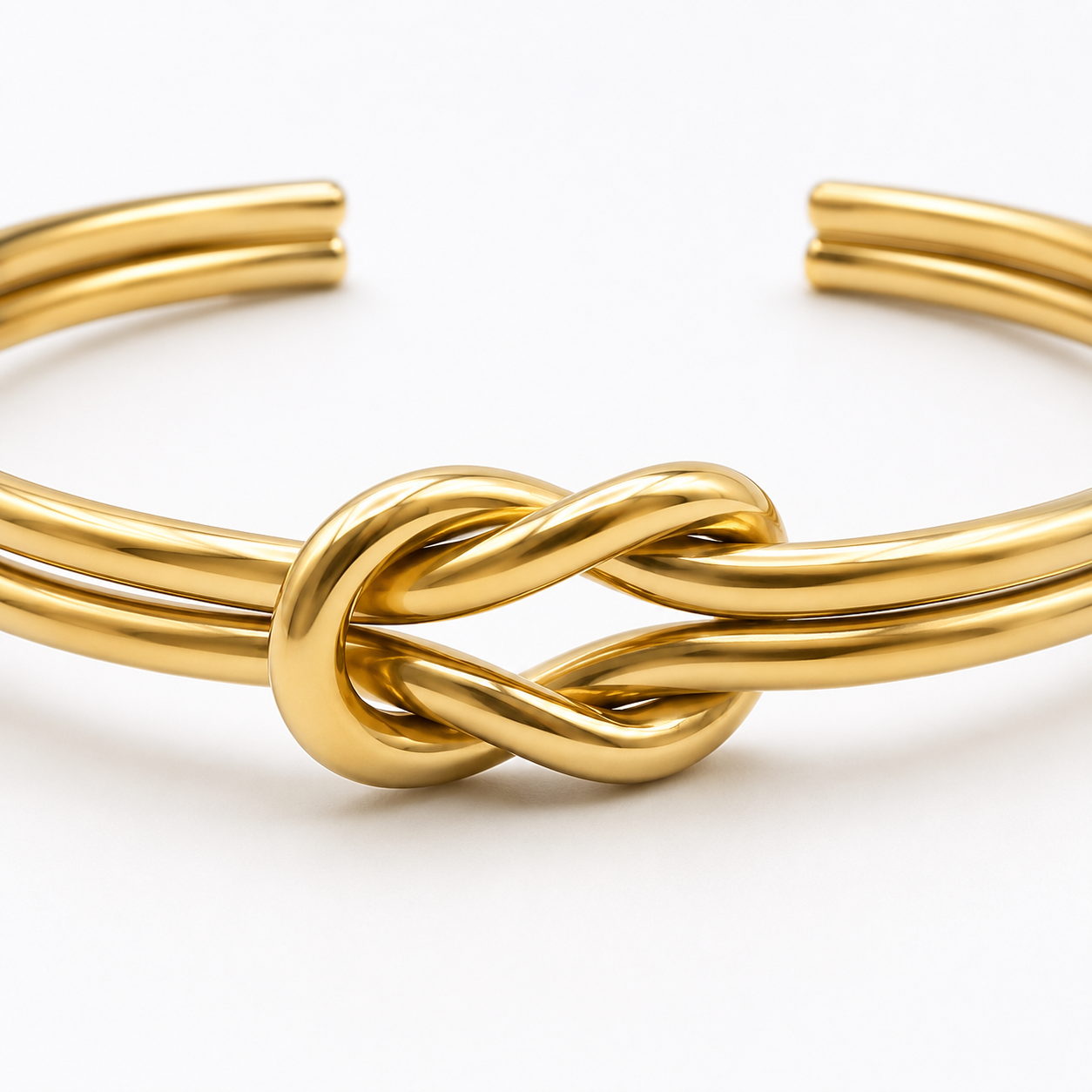 Infinity Knot Cuff Bracelet