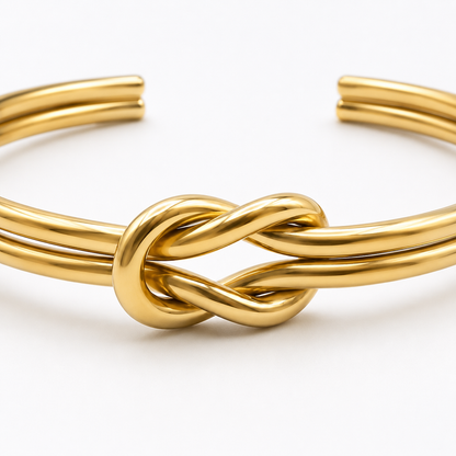Infinity Knot Cuff Bracelet