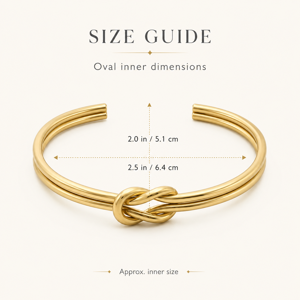 Infinity Knot Cuff Bracelet