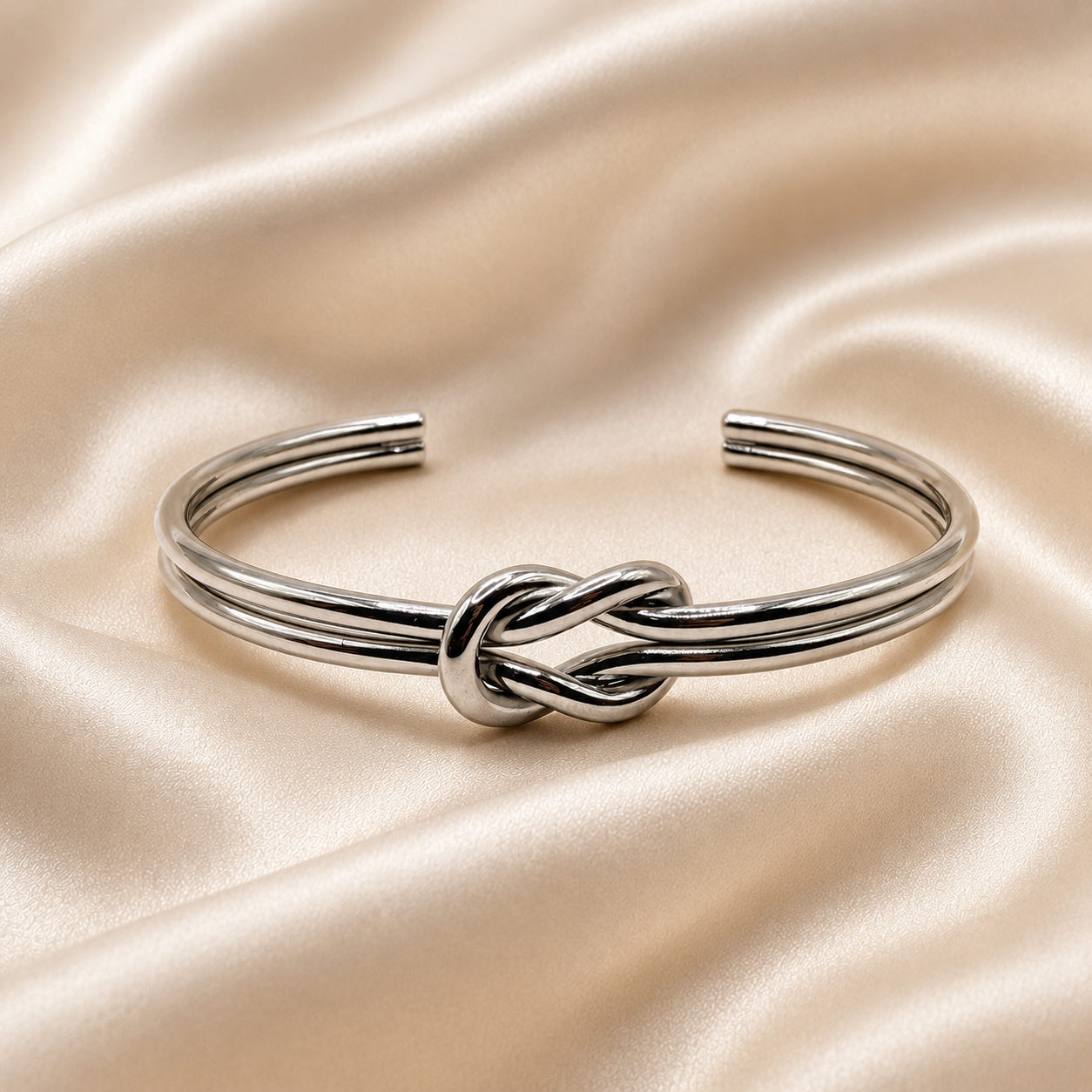 Infinity Knot Cuff Bracelet