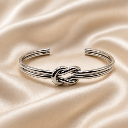 Infinity Knot Cuff Bracelet