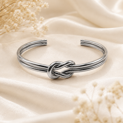 Infinity Knot Cuff Bracelet