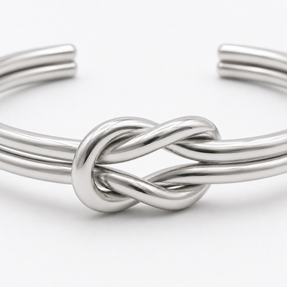 Infinity Knot Cuff Bracelet