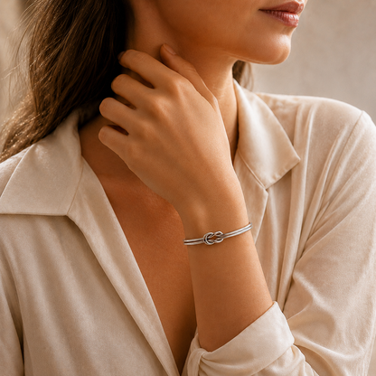 Infinity Knot Cuff Bracelet