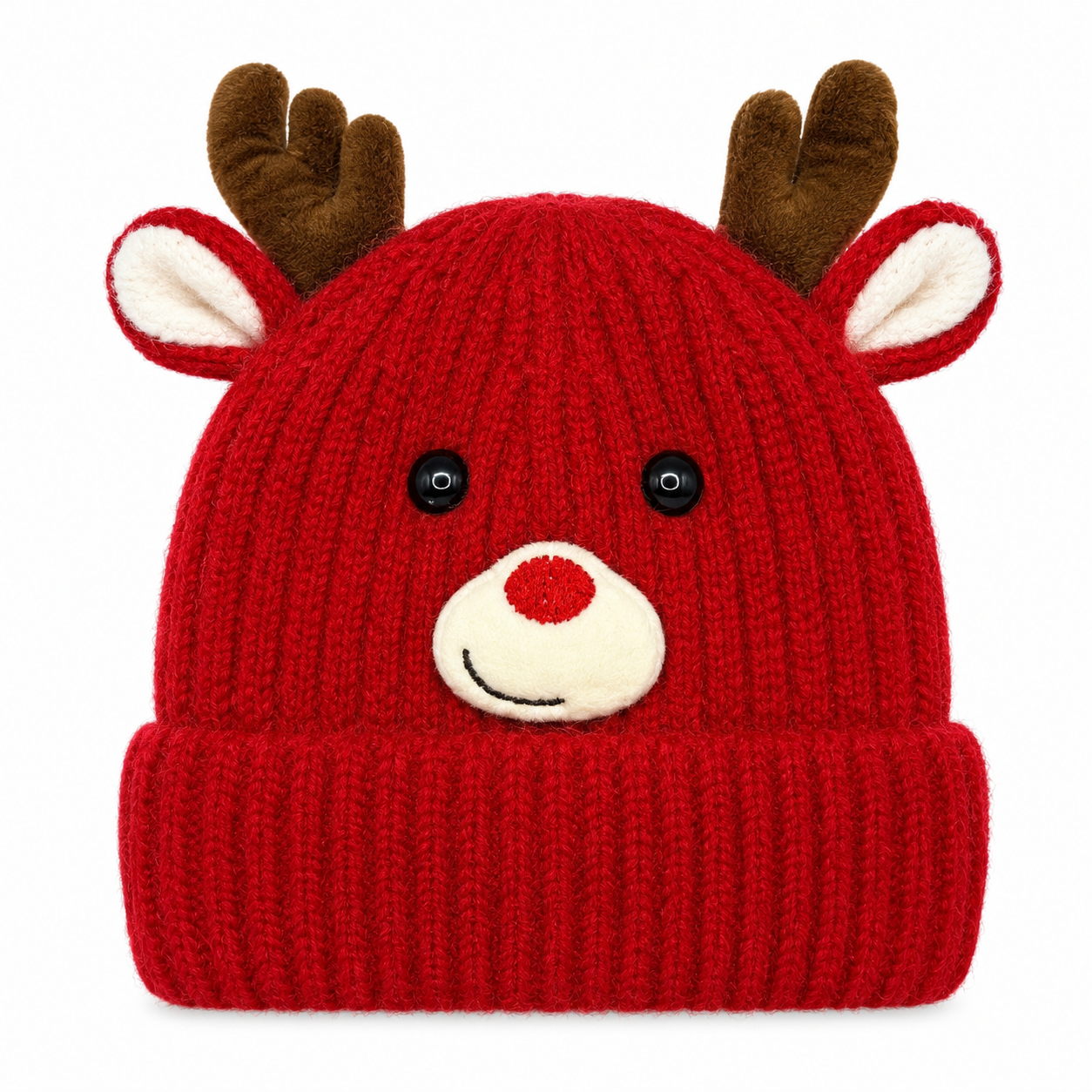 Little Reindeer Cozy Knit Hat