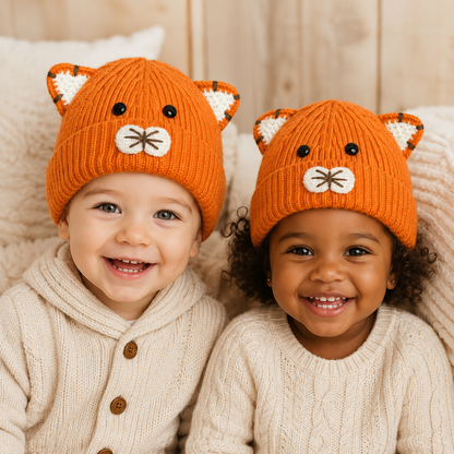 Little Tiger Cozy Knit Hat
