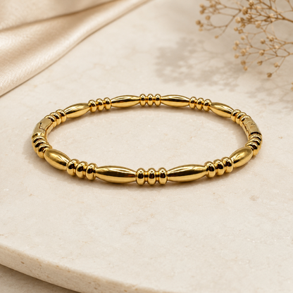 Luxe Beaded Bangle