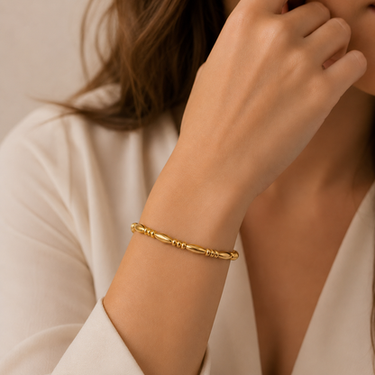 Luxe Beaded Bangle