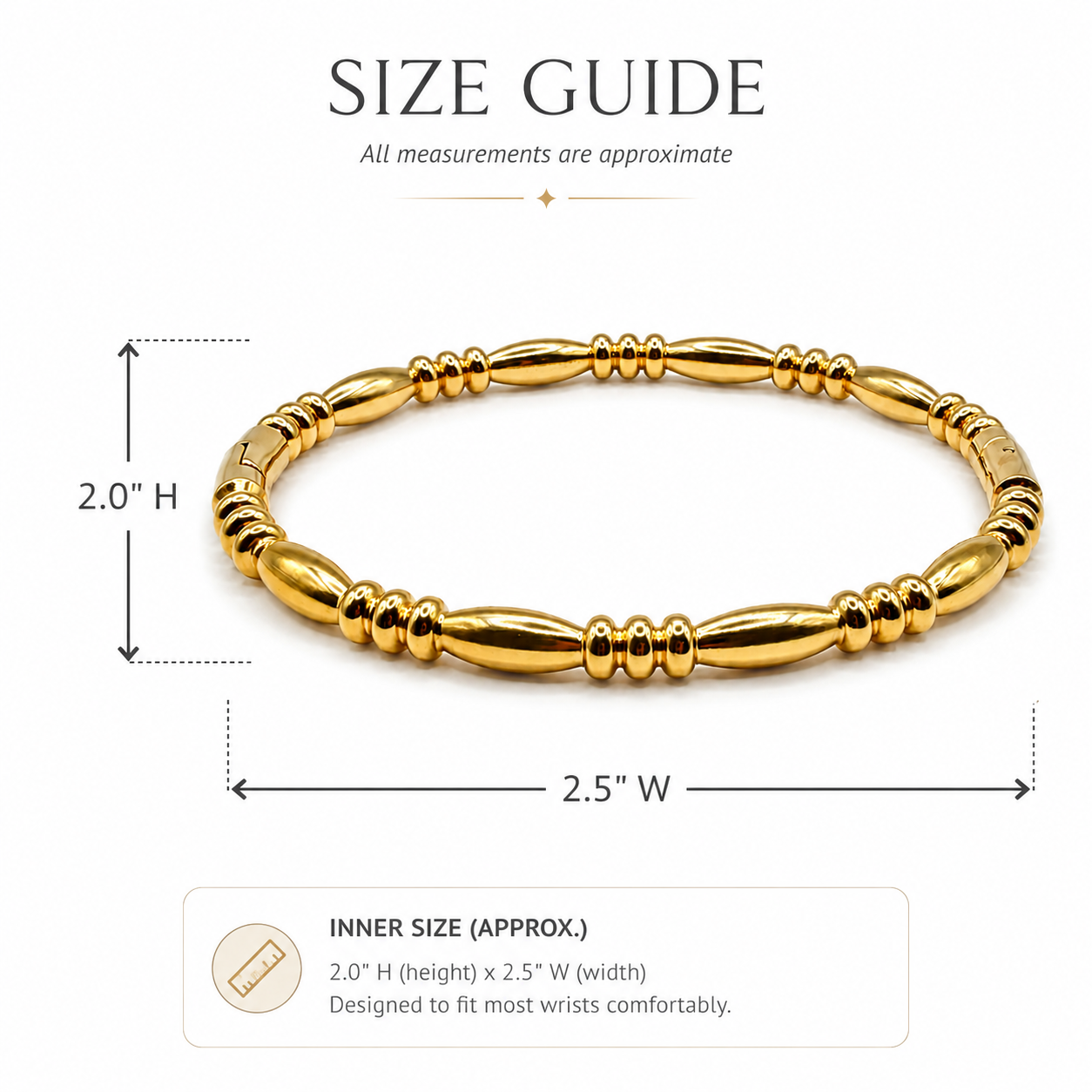Luxe Beaded Bangle