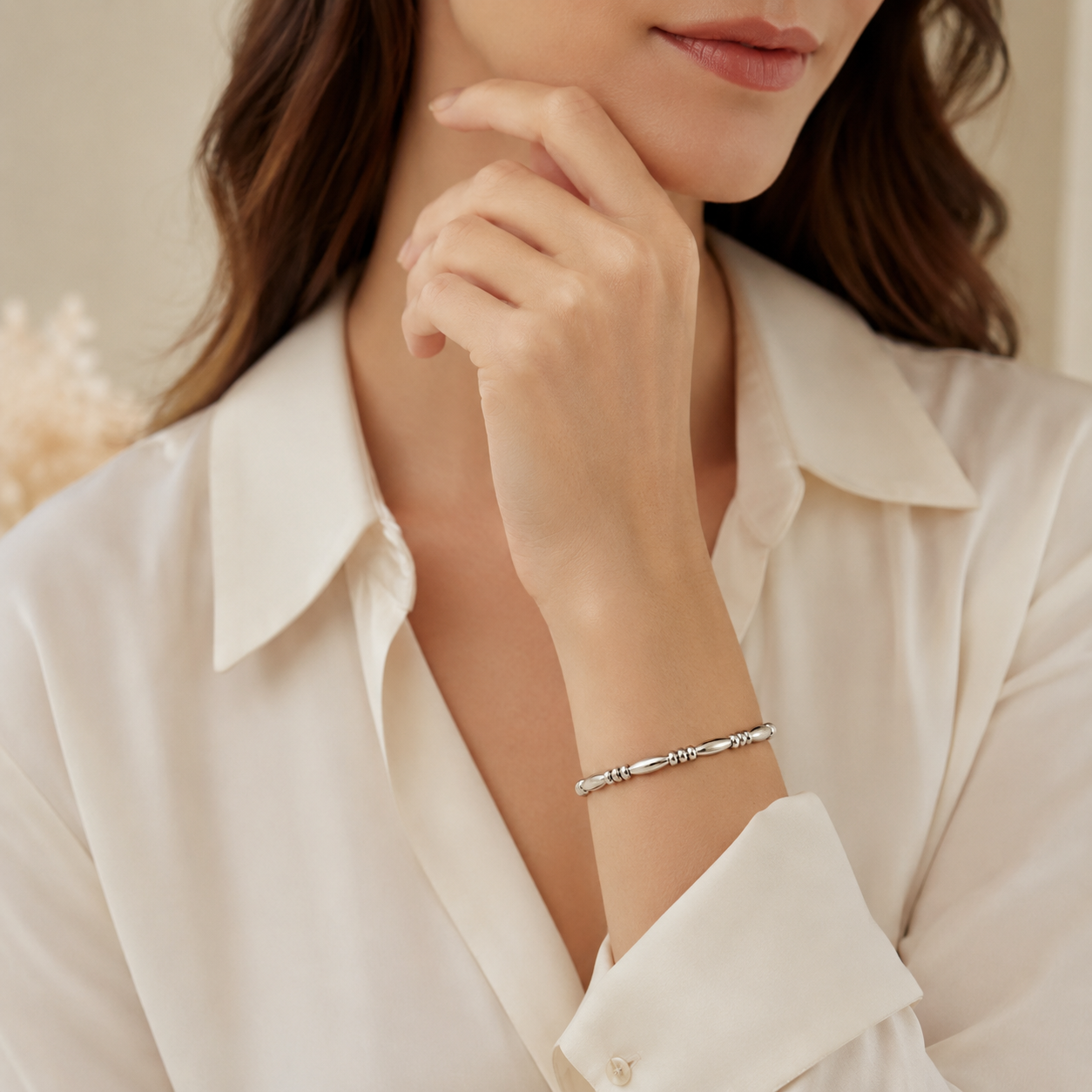 Luxe Beaded Bangle