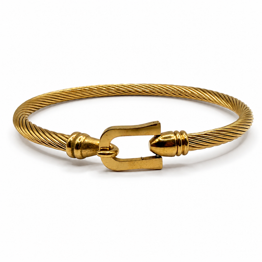 Marina Cable Clasp Bangle