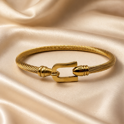 Marina Cable Clasp Bangle