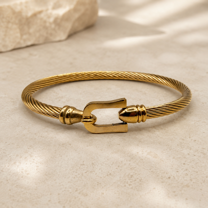 Marina Cable Clasp Bangle