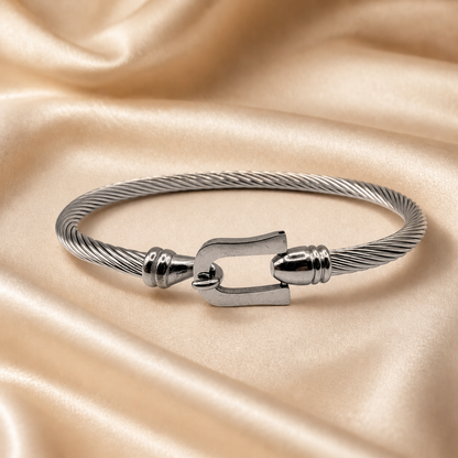 Marina Cable Clasp Bangle