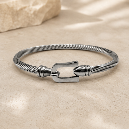 Marina Cable Clasp Bangle