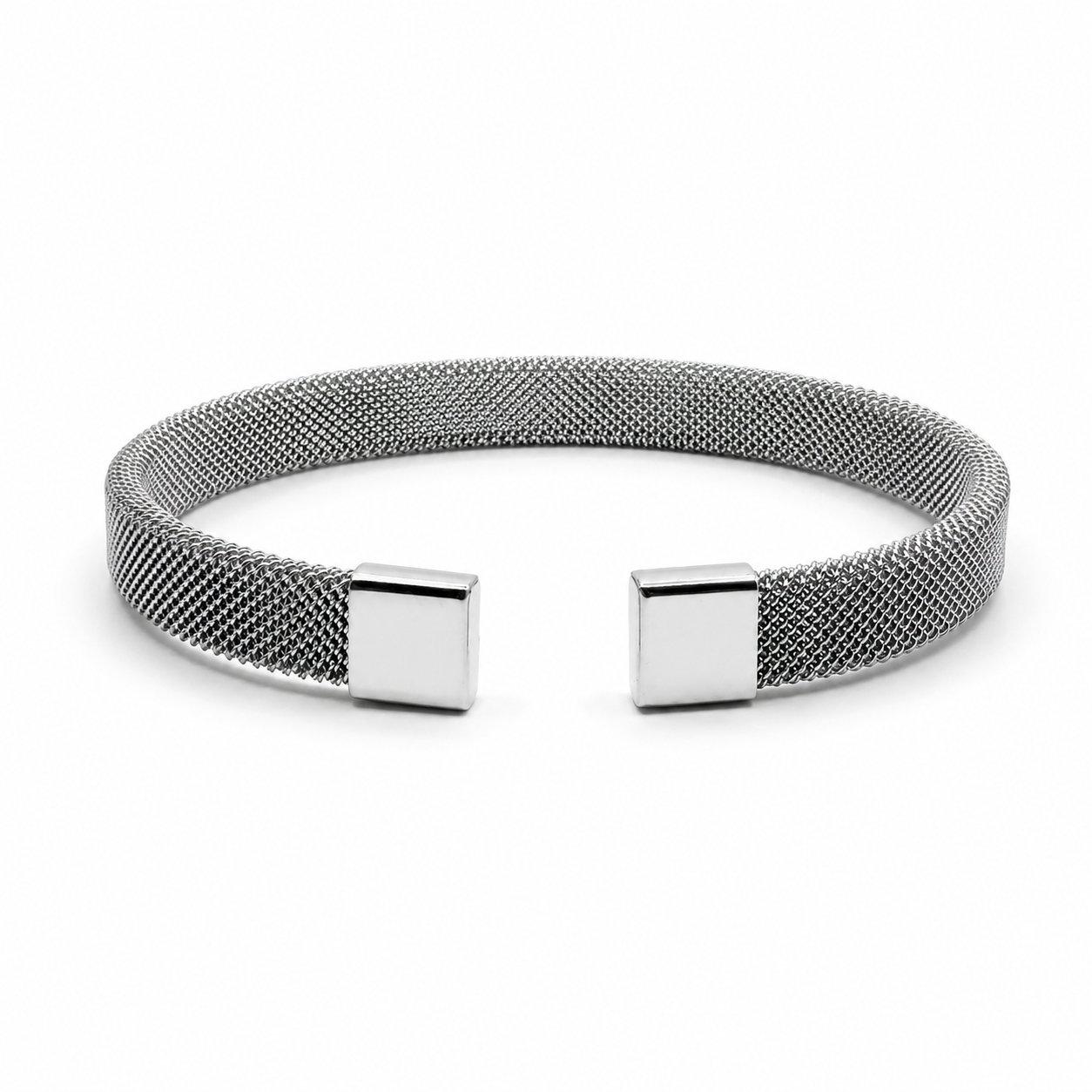 Modern Mesh Cuff Bracelet
