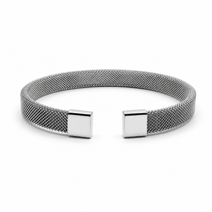 Modern Mesh Cuff Bracelet