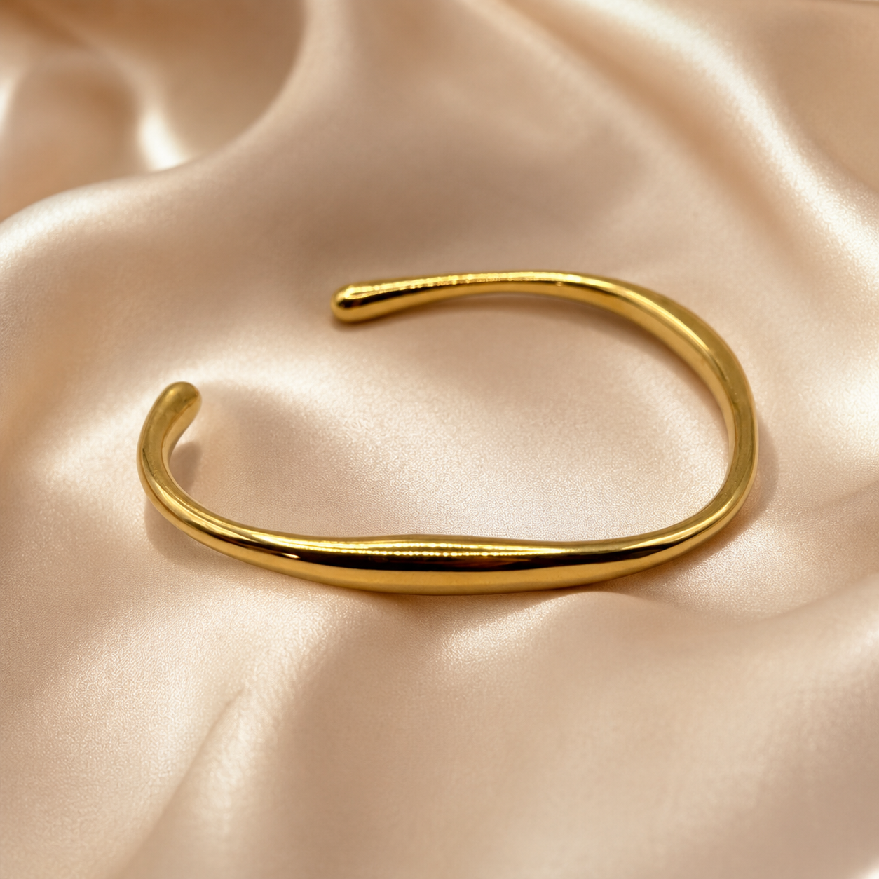 Modern Rectangle Cuff Bracelet