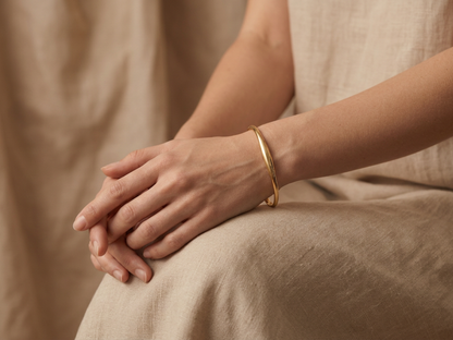 Modern Rectangle Cuff Bracelet