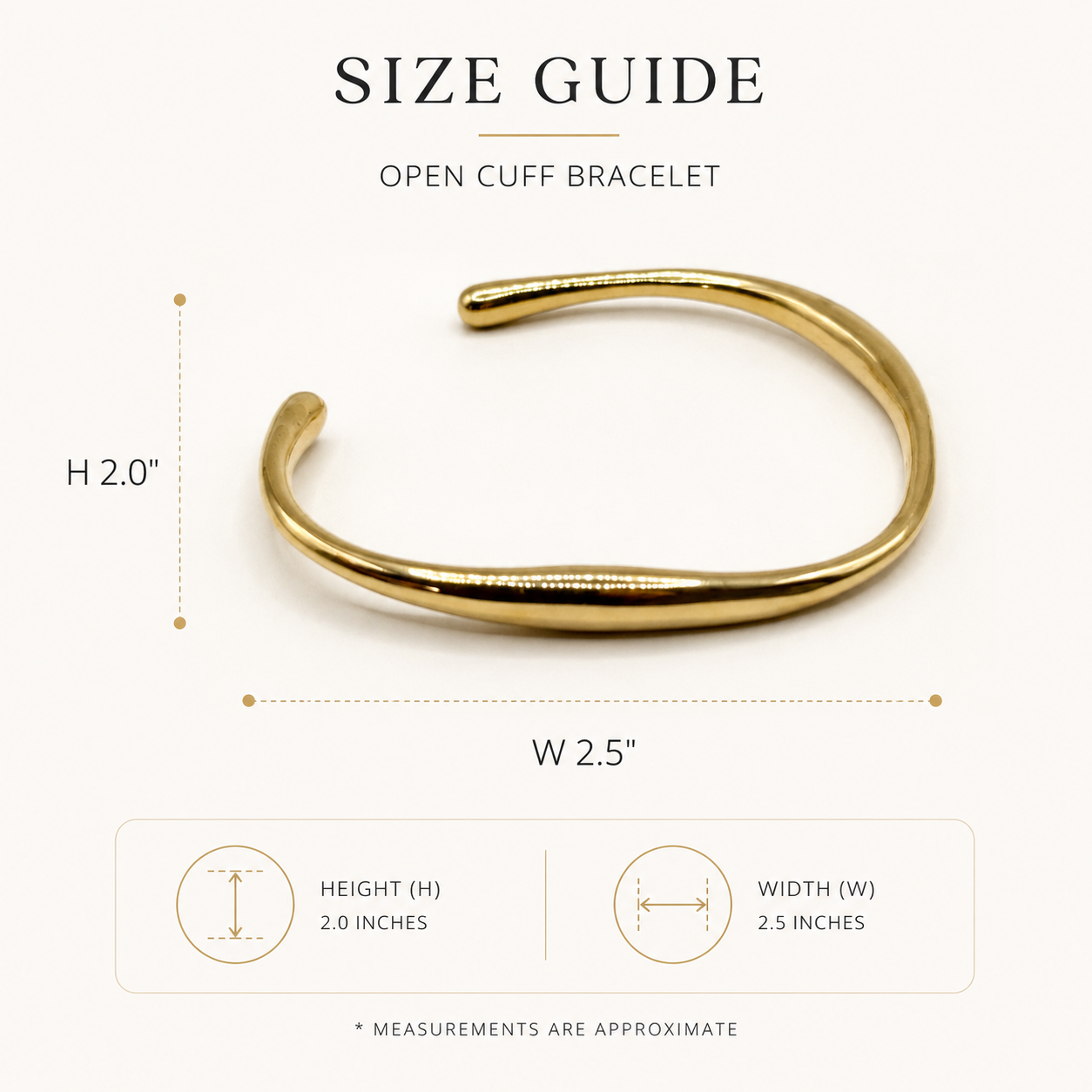 Modern Rectangle Cuff Bracelet