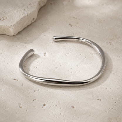 Modern Rectangle Cuff Bracelet