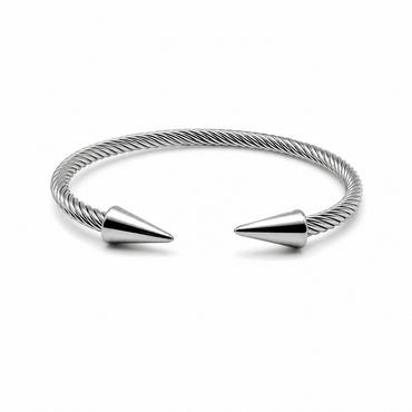 Twisted Spike Cuff Bracelet