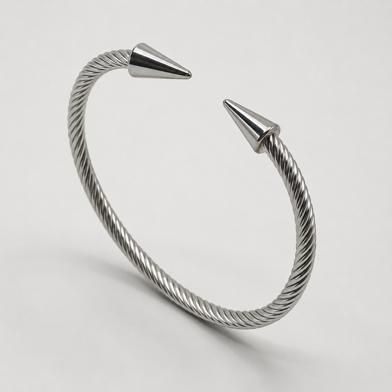 Twisted Spike Cuff Bracelet