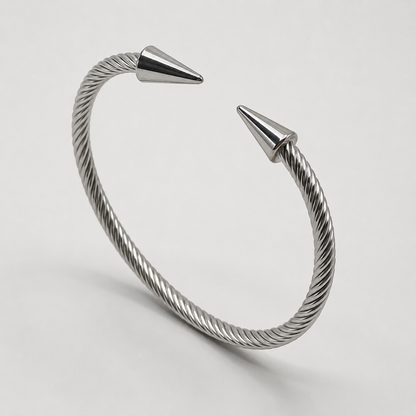 Twisted Spike Cuff Bracelet